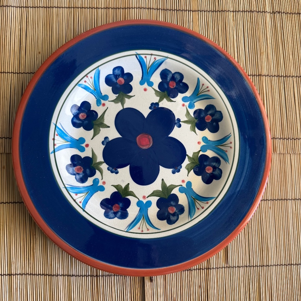 Giftcraft  Talavera Style  Mexican Sunrise  11.5" inches wide